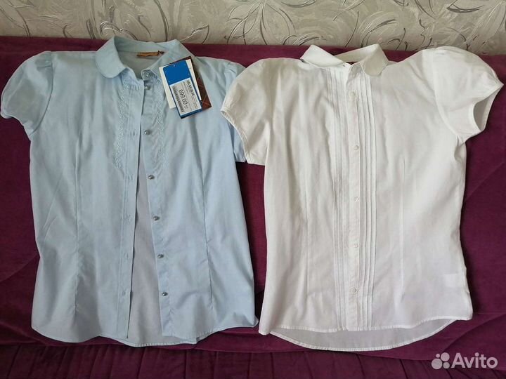 Блузки школьные р. 140-158