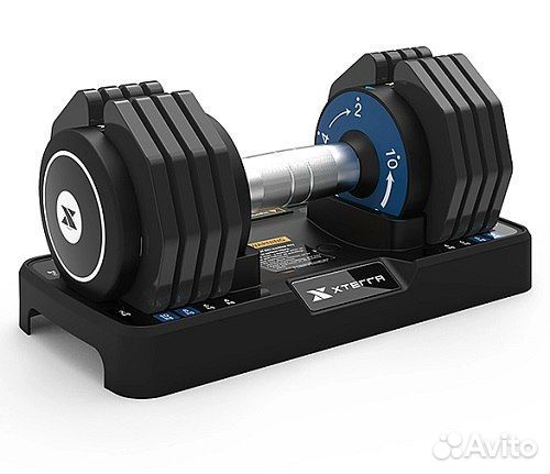 Гантель регулируемая xterra 2-10 кг