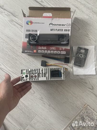 Автомагнитола pioneer процессорная T912B