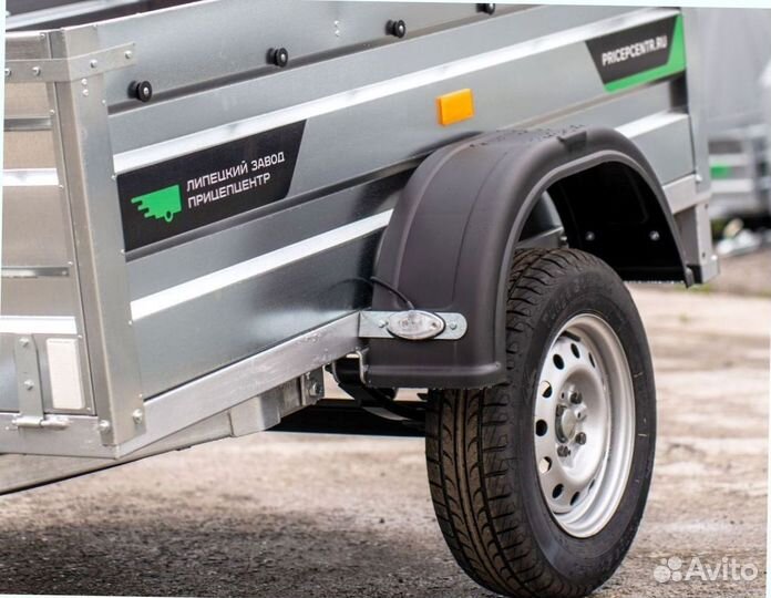 Прицеп легковой 2.2м на 1.3м Атлант усиленный