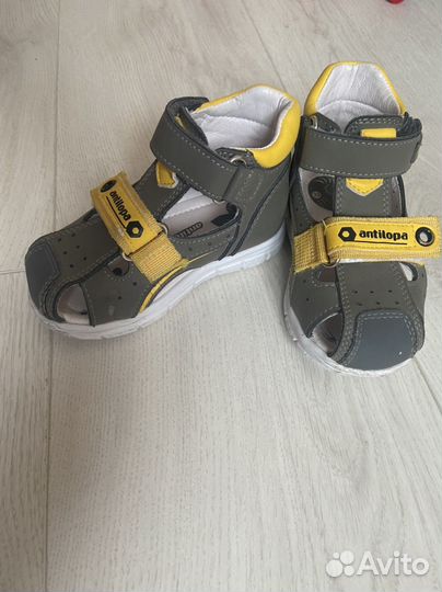 Сандалии для мальчика 23 размер
