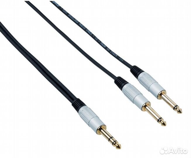 Кабель межблочный стерео Jack-2Jack Bespeco RCY500