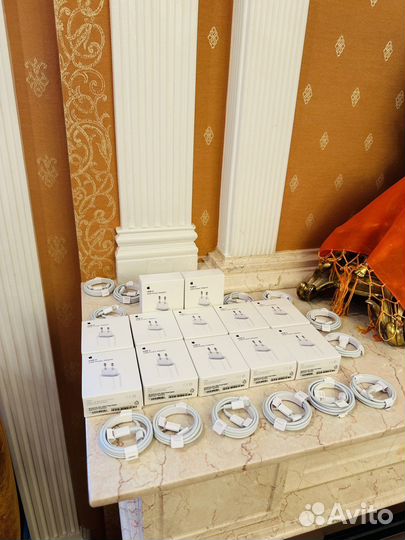 Блок и провод Type C для быстрой зарядки