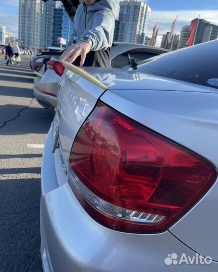 Лип спойлер Toyota Allion 240