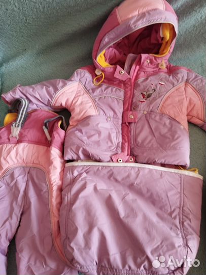 Зимний комбинезон для девочки