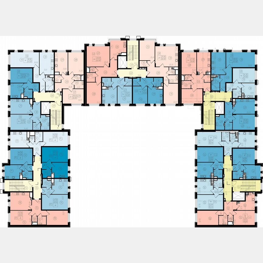 2-к. квартира, 35,6 м², 2/4 эт.