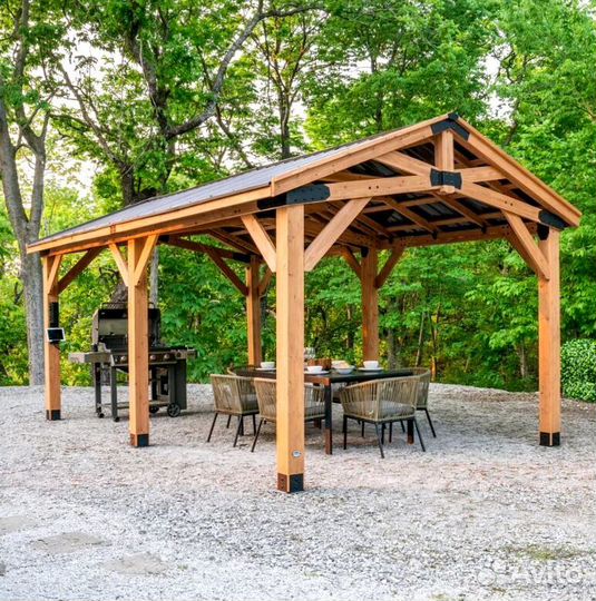 Беседка из дерева