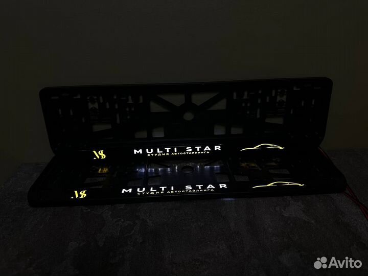 LED рамка номера с вашим дизайном