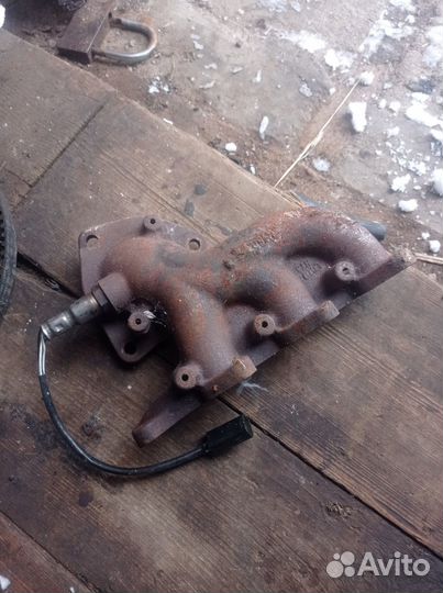 Коллектор выпускной деу матиз