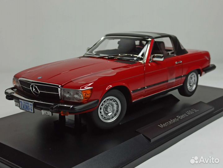 Mercedes 450 SL 1979 US-Version W107 Norev 1:1810