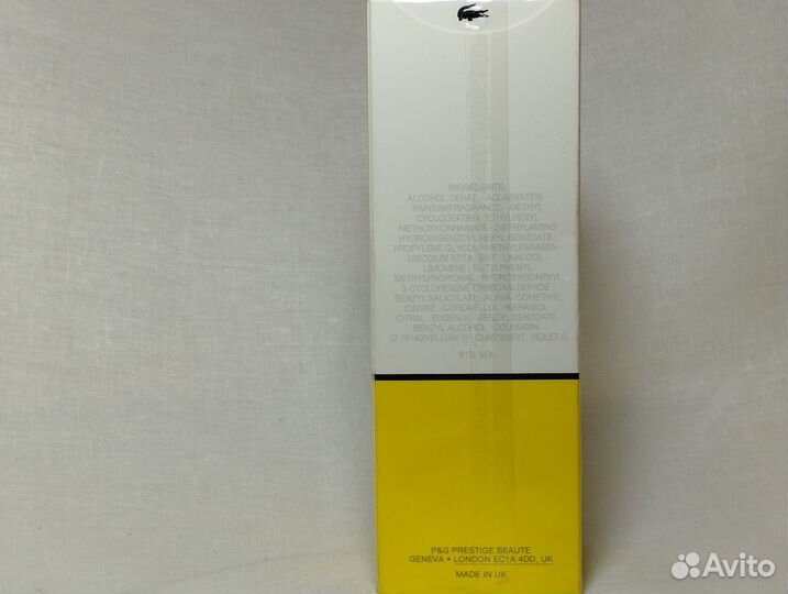 Lacoste challenge re fresh 75 ml