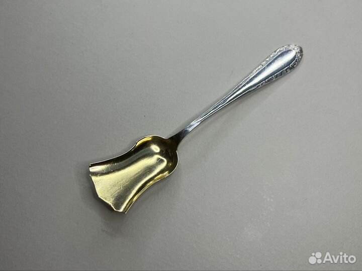 Серебрная ложка для сахара 875
