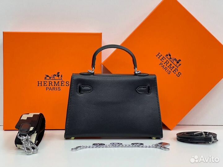 Сумка черная Hermes