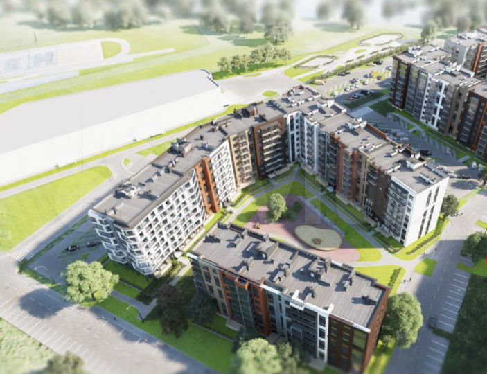 1-к. квартира, 30,6 м², 2/8 эт.