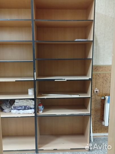 Стеллажи офисные 8 секций, 2 шт