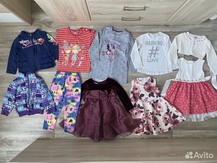 Вещи пакетом на девочку 92 размер