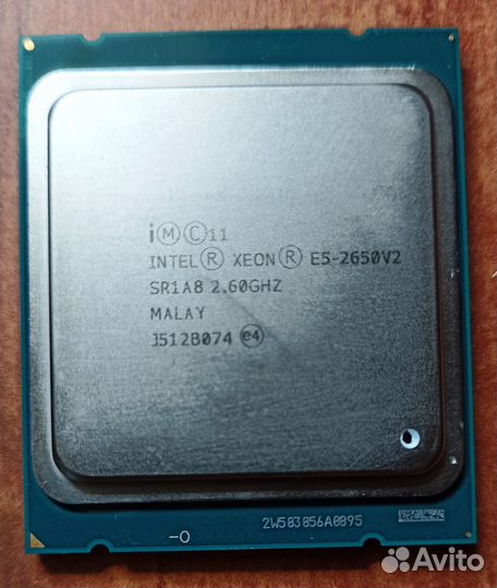 Процессор Xeon e5 2650 V2 сокет LGA2011