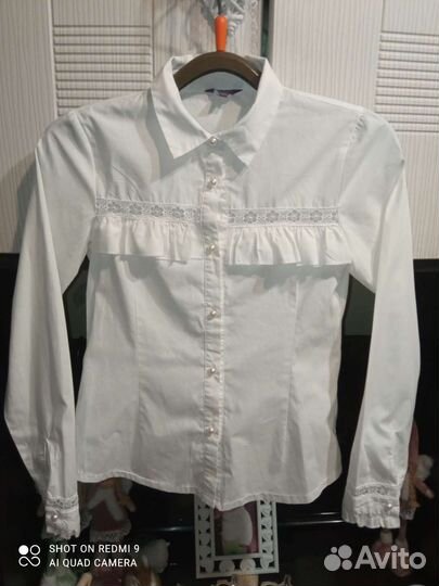 Школьная рубашка для девочки