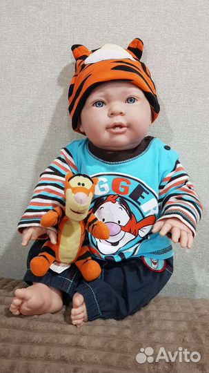 Кукла Карапуз лягушонок (Беренджер) оригинал