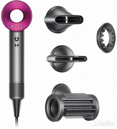 Фен Dyson Supersonic HD15 Anthrazit / Fuchsia