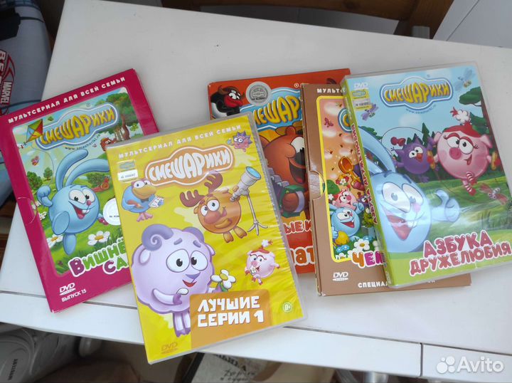 Смешарики диск dvd диски, мультики