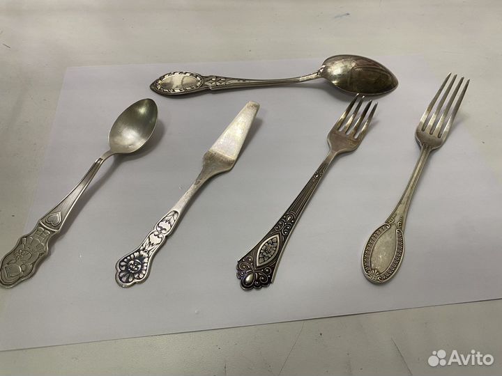 Столовые приборы ассортименте 925 проба СССР