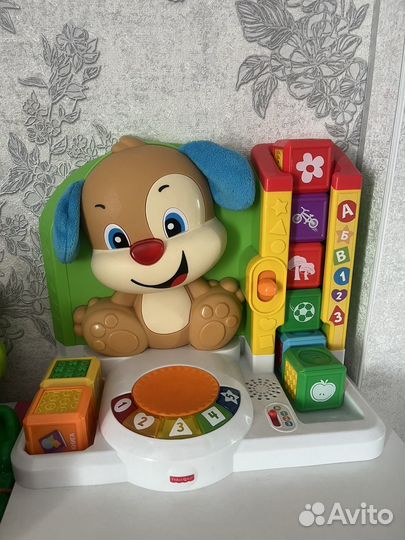 Ученый щенок fisher price умная панель
