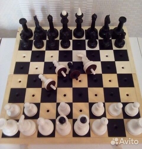 Шахматы для слабовидящих