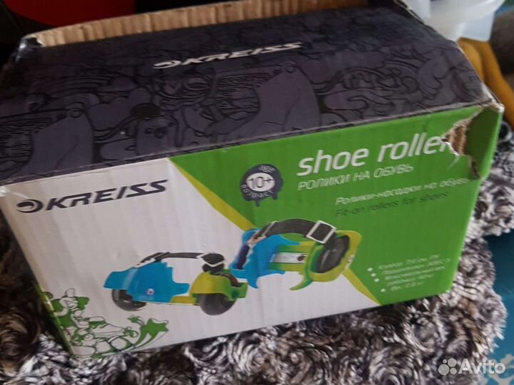 Ролики kreiss на обувь