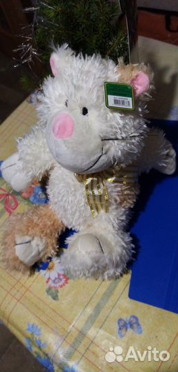 Мягкая игрушка котик