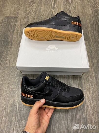 Кроссовки Nike Air Force 1 Gore-Tex Black (36-45)