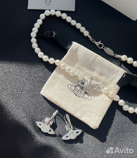 Ожерелье и серьги Vivienne Westwood