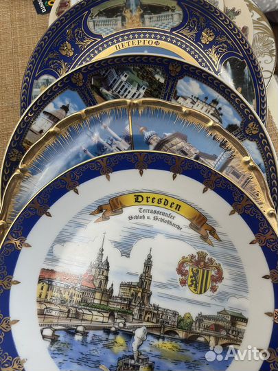 Тарелка декоративная керамика