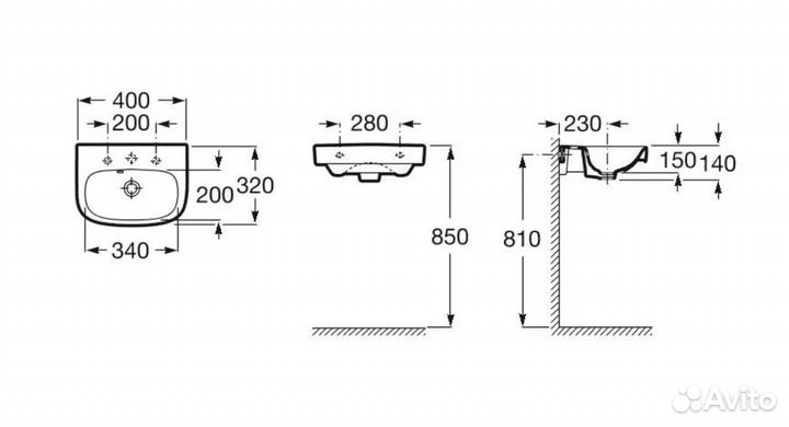 Раковина в ванную