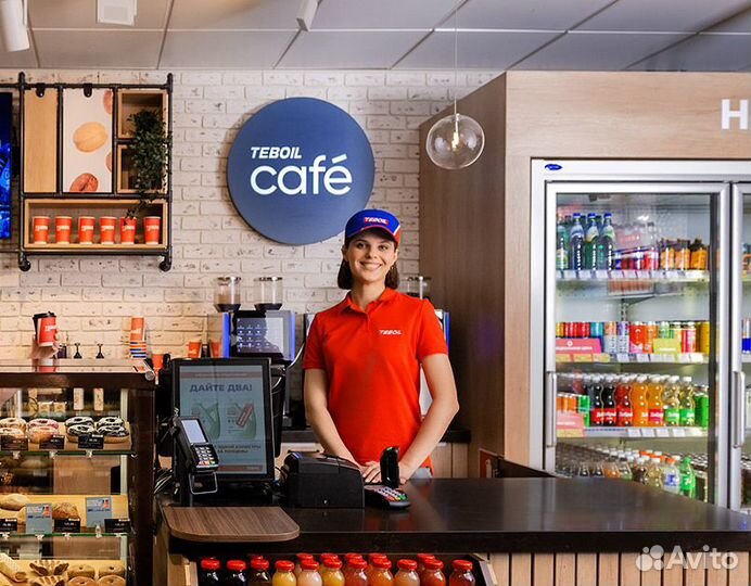 Продавец-кассир на АЗС Teboil (Новая деревня)