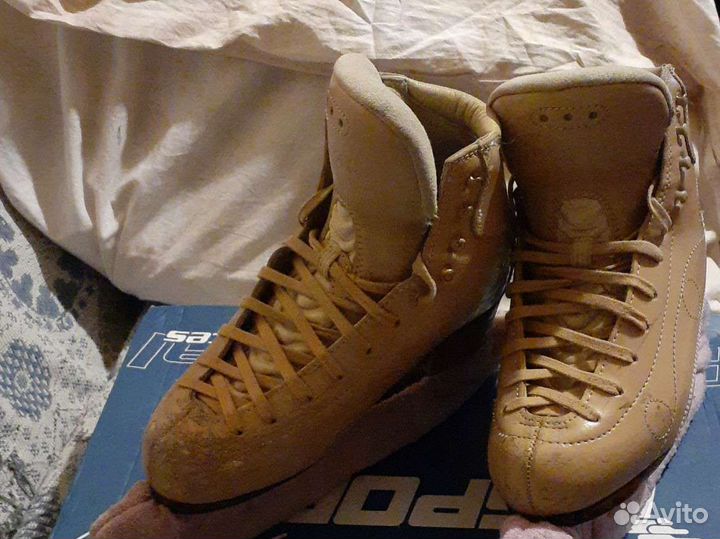 Ботинки Risport royal бежевые р 24.0