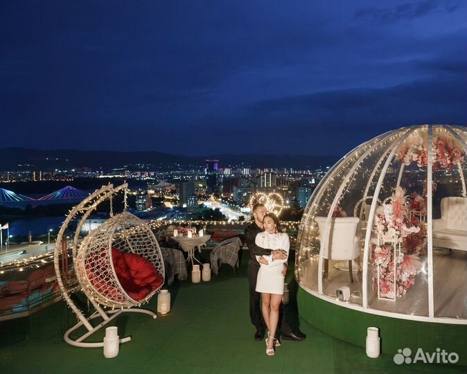 Романтика на высоте в Красноярске