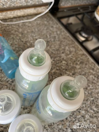 Бутылочки для кормления avent, dr. brown's