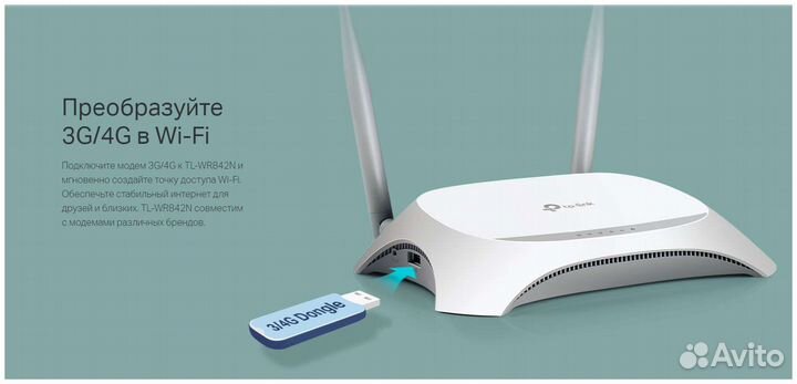 Wi-Fi Роутер 4G TP-Link
