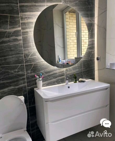 Тумбы с умывальником в ассорт. напольн и подвесны