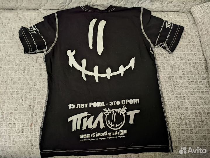 Футболка группы Пилот