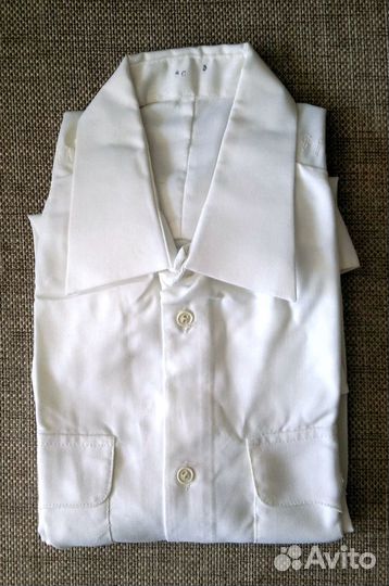 Рубашка военная белая парадная