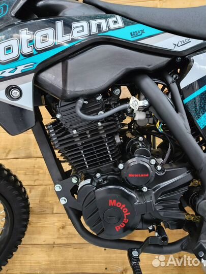 Мотоцикл Кроссовый Motoland CRF 250 (172FMM) синий