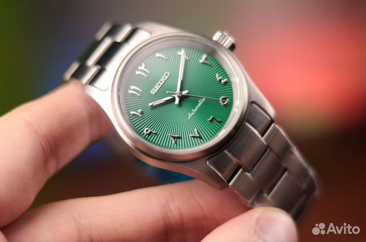 Seiko Arabic Green