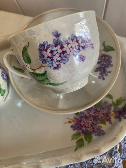 Предметы коллекции «Сирень» Дулево