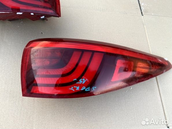 Киа Спортейдж 4 фонарь задний фара led 17год