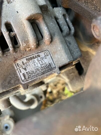 Генератор QG13DE QG15DE QG18DE QG18