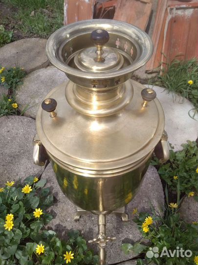 Самовар на дровах.9 литров
