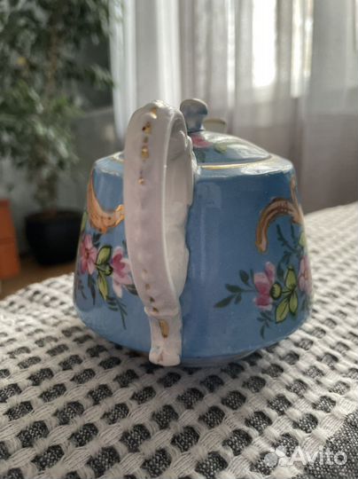 Заварочный чайник антиквариат Кузнецовский фарфор