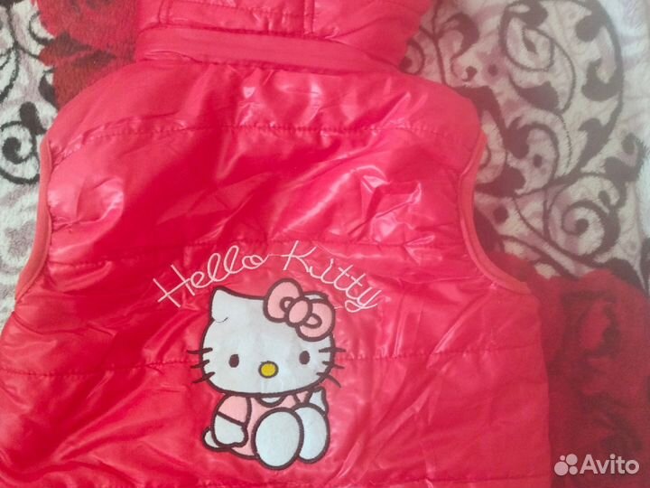 Безрукавка для девочки 2 года